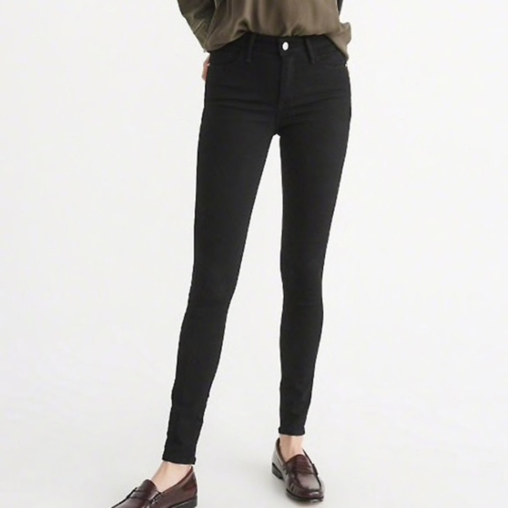 Abercrombie & Fitch Black Skinny Jeans